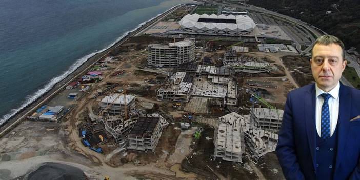Trabzon Şehir Hastanesi’nin inşaatı sürüyor