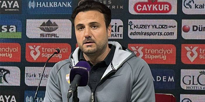 Eyüpspor Teknik Sorumlusu Kerem Yavaş: "Üzgünüz. Bu mağlubiyeti hak ettiğimizi düşünmüyoruz"