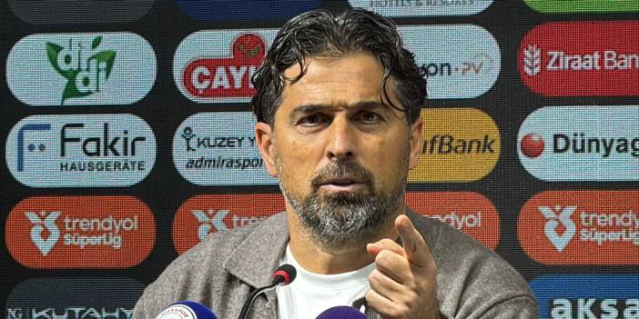 İlhan Palut: "Beraberliği işaret eden bir oyundu"